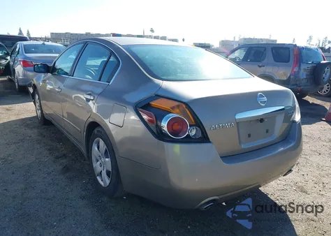 2007 Nissan Altima 2.5 S z USA, uszkodzony, nr VIN 1N4AL21E07C215569